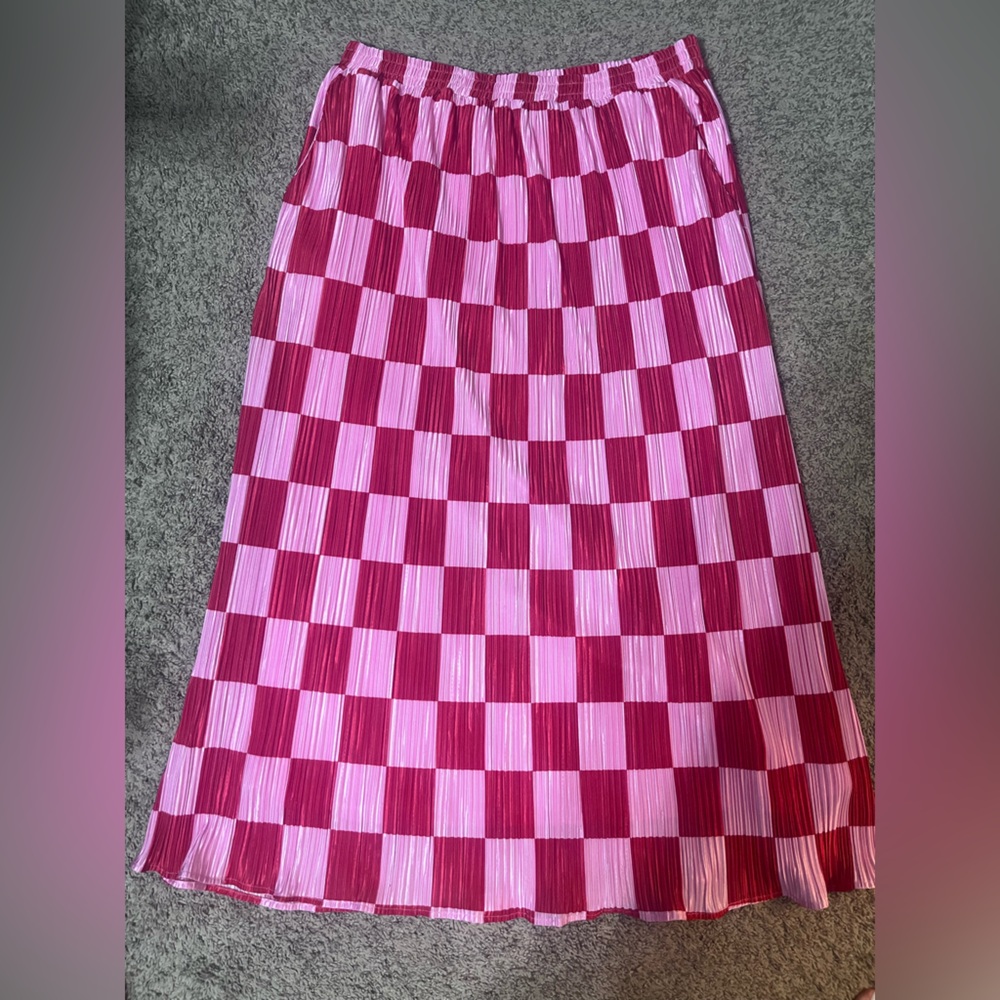 Dressed in Lala Plisse Skirt